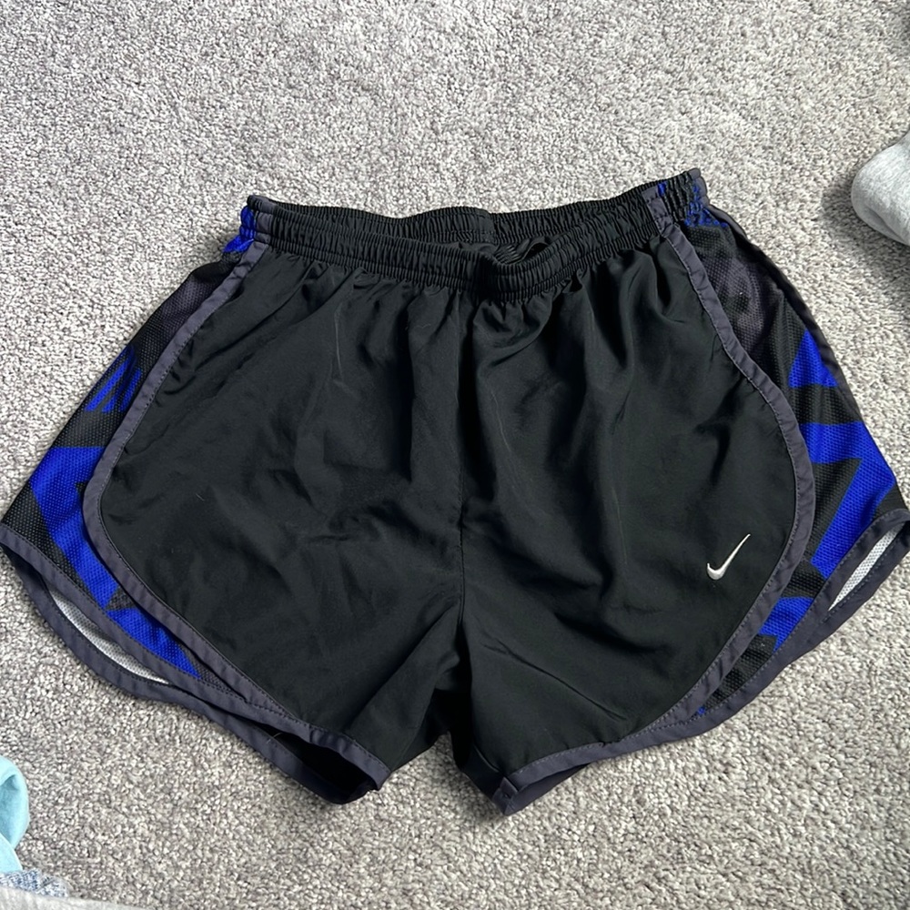 Black Nike small shorts